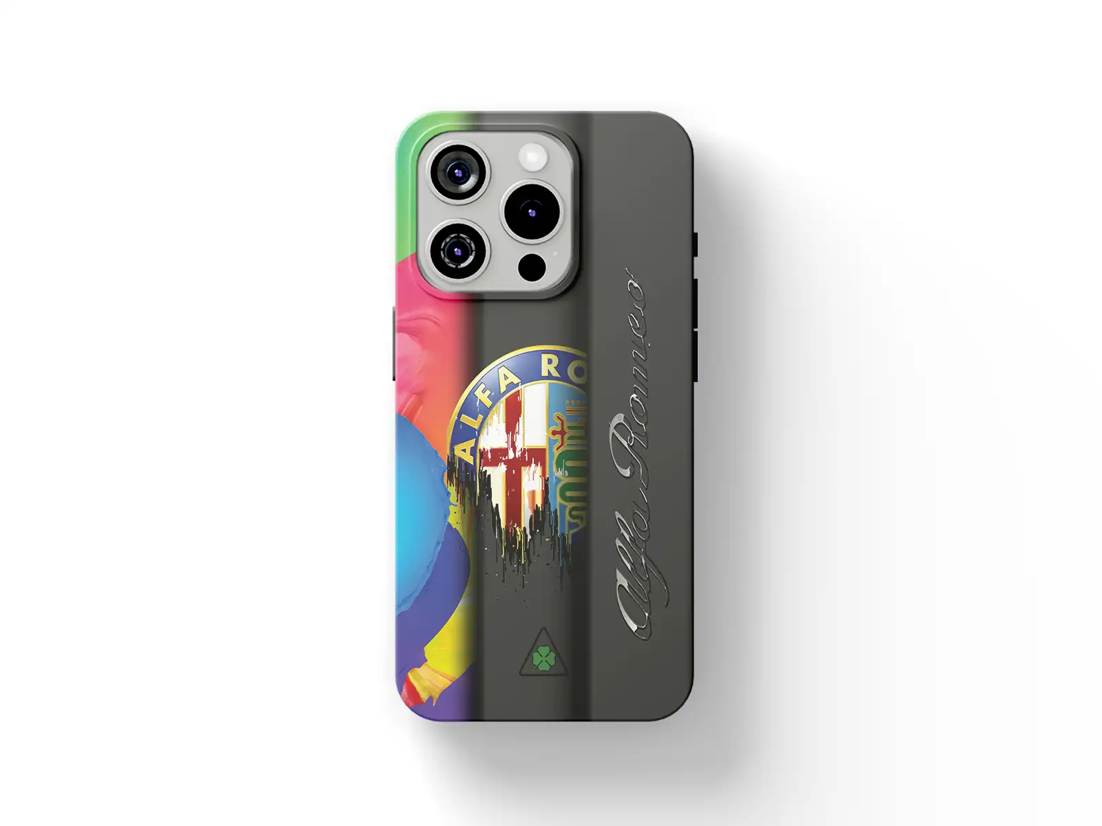 Alfa Romeo Coque Silicone Smartphone Design Minimal Stylé